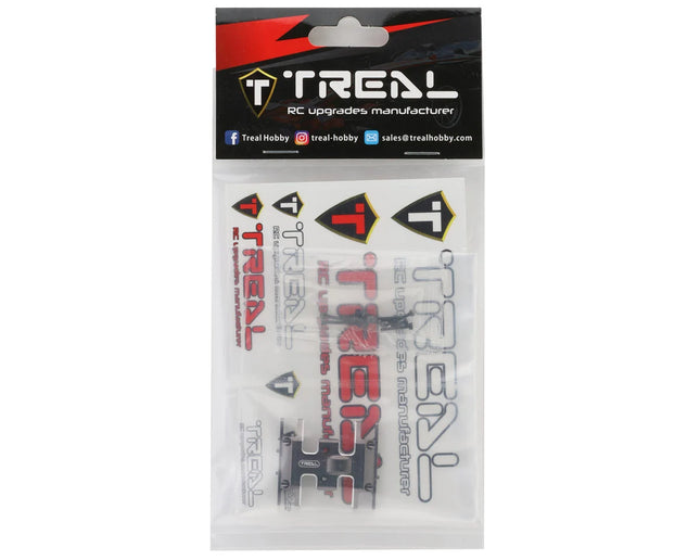 Treal Hobby X002MD0KEP Axial SCX24 Aluminum Skid Plate (Grey) TLHTSCX24-13