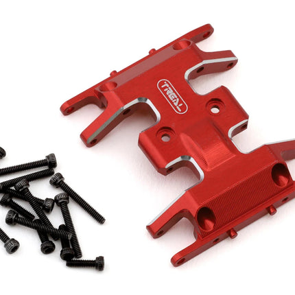Treal Hobby X002MD0KEF Axial SCX24 Aluminum Skid Plate (Red) TLHTSCX24-14