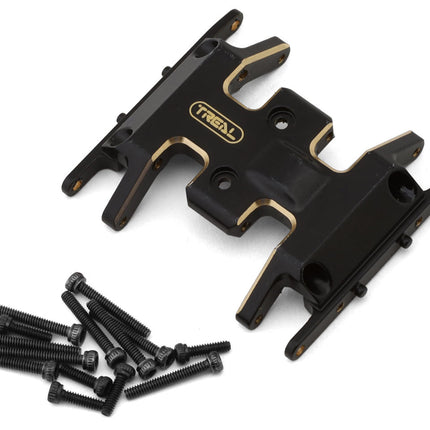 Treal Hobby X003C2HNPJ  Axial SCX24 Brass Skid Plate (Black) (13.9g) TLHTSCX24-182