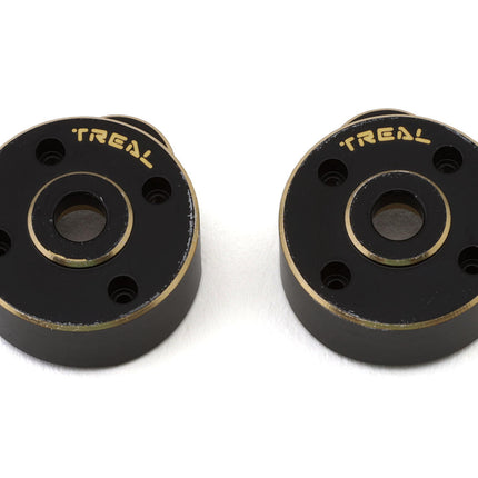Treal Hobby X003HJ3W7Z SCX24 Brass Outer Portal Covers (2) (Black) (20g) TLHTSCX24-204