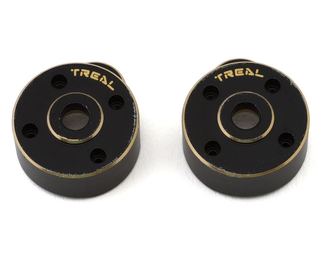 Treal Hobby X003HJ3W7Z SCX24 Brass Outer Portal Covers (2) (Black) (20g) TLHTSCX24-204