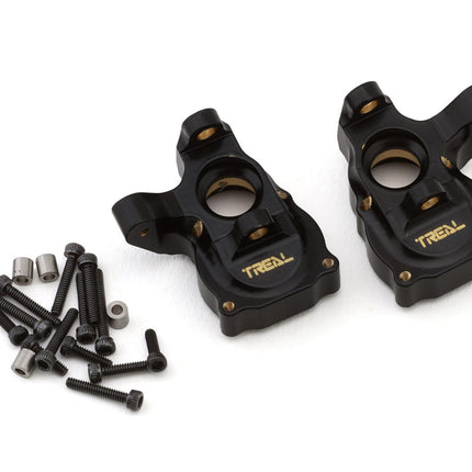 Treal Hobby X003HJGH4P Axial SCX24 Brass Inner Portal Covers (Black) (2) (11g) TLHTSCX24-205