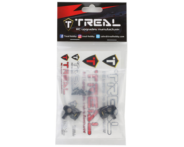 Treal Hobby X003HJGH4P Axial SCX24 Brass Inner Portal Covers (Black) (2) (11g) TLHTSCX24-205