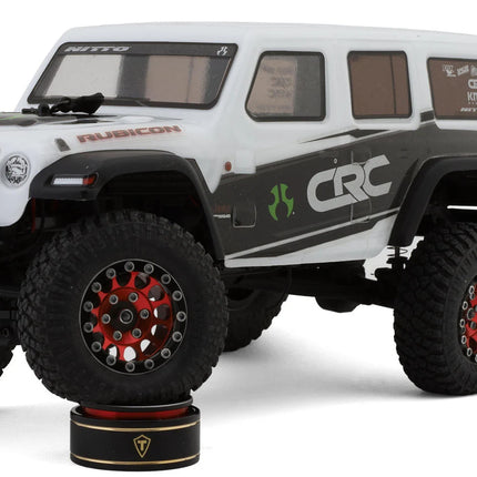 Treal Hobby X003Z3JVYV Type I 1.0" Classic 12-Spoke Beadlock Wheels (Purple) (4) (27.2g) TLHTSCX24-245