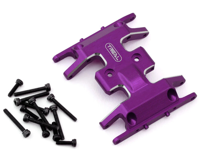 Treal Hobby X002YSO7T7 Axial SCX24 Aluminum Skid Plate (Purple) TLHTSCX24-89