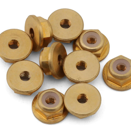 Treal Hobby B07KSGMYDC Axial SCX24 Brass Nylon Lock Nuts (2x0.4mm) (10) TLHTSCX24-95
