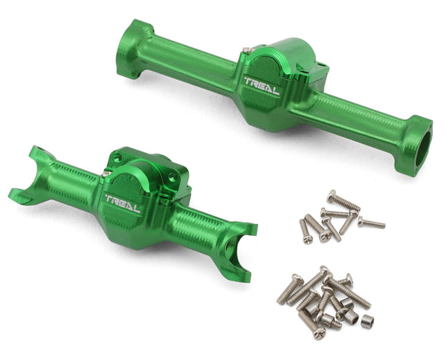 Treal Hobby Axial SCX30 7075 Aluminum Front & Rear Axle Housings Set (Various Colors)