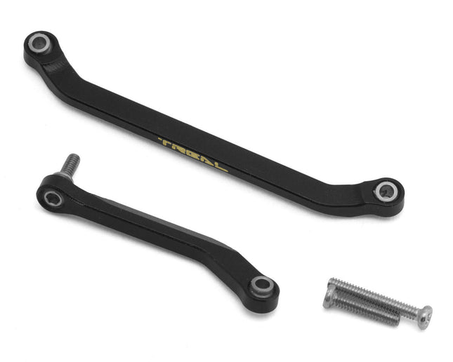 Treal Hobby X005012LKH Axial SCX30 Brass Steering Links Set (Black) TLHTSCX30-09