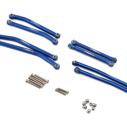 Treal Hobby Axial SCX30 Aluminum High Clearance Suspension Links Set (Various Colors)
