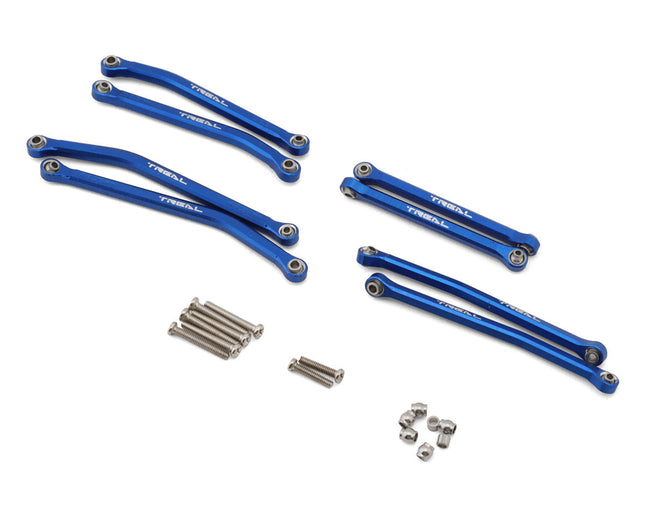 Treal Hobby Axial SCX30 Aluminum High Clearance Suspension Links Set (Various Colors)
