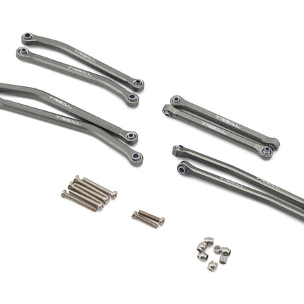 Treal Hobby Axial SCX30 Aluminum High Clearance Suspension Links Set (Various Colors)
