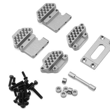 Treal Hobby 7075 Aluminum Shock Mount Set for Traxxas® TRX-4M® High Trail™ (2) (Front/Rear) (Various Colors)