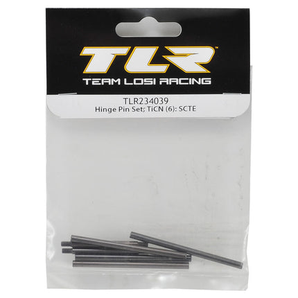Team Losi Racing TiCN Hinge Pin Set (6) TLR234039
