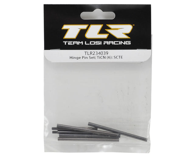 Team Losi Racing TiCN Hinge Pin Set (6) TLR234039