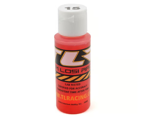 Team Losi Racing Silicone Shock Oil (2oz) (15wt thru 100wt)