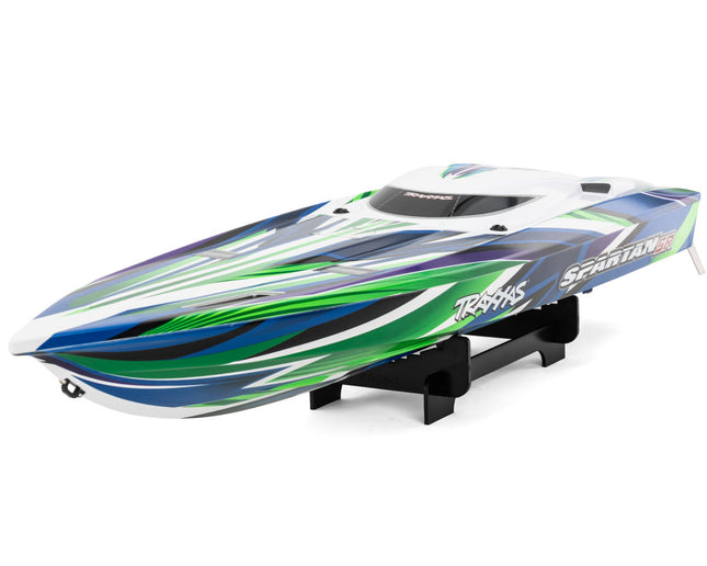 Traxxas Spartan® SR 6S High-Performance Brushless RTR Race Boat (Green) w/TQi™ 2.4GHz Radio & TSM® TRA103076-4