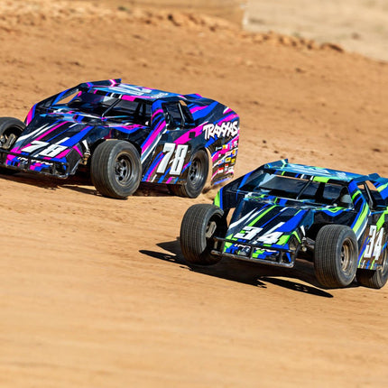 Traxxas Slash® Modified 1/10 RTR 2WD Dirt Oval Racer w/TQ 2.4Ghz Radio TRA104354-74