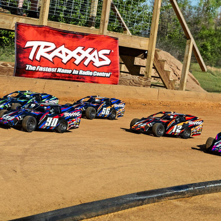 Traxxas Slash® Modified 1/10 RTR 2WD Dirt Oval Racer w/TQ 2.4Ghz Radio TRA104354-74