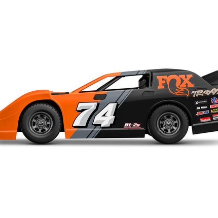 Traxxas Slash® Late Model 1/10 RTR 2WD Dirt Oval Racer w/TQ 2.4Ghz Radio TRA104364-74