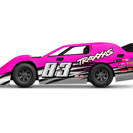 Traxxas Slash® Late Model 1/10 RTR 2WD Dirt Oval Racer w/TQ 2.4Ghz Radio TRA104364-74