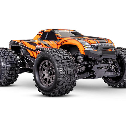 Traxxas Mini Maxx® Brushless 1/16 4WD RTR Monster Truck w/TQ™ 2.4Ghz Radio, Battery TRA107154-1