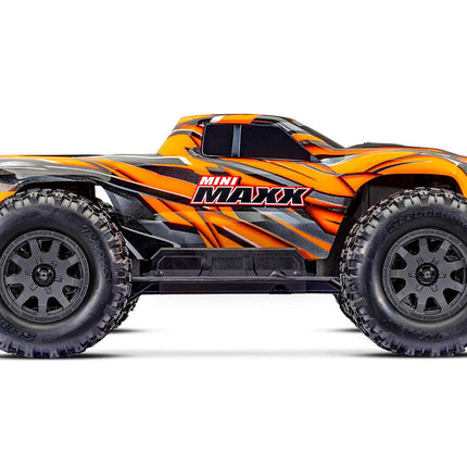 Traxxas Mini Maxx® Brushless 1/16 4WD RTR Monster Truck w/TQ™ 2.4Ghz Radio, Battery TRA107154-1