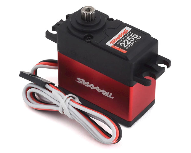 Traxxas 2255 400 High Torque Metal Gear Waterproof Brushless Servo Red TRA2255