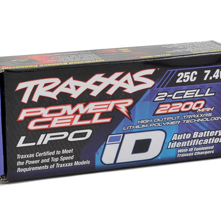 Traxxas  2820X 2S "Power Cell" 25C LiPo Battery w/iD Traxxas Connector (7.4V/2200mAh) TRA2820X