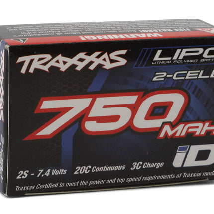Traxxas 2821 2S "Power Cell" 20C Lipo Battery w/iD Connector (7.4V/750mAh) TRA2821