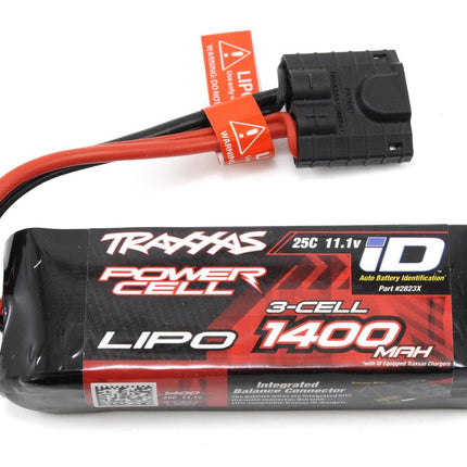 Traxxas 2823X 3S "Power Cell" 25C LiPo Battery w/iD Traxxas Connector (11.1V/1400mAh) TRA2823X