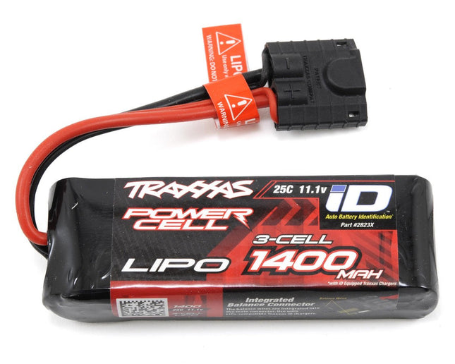 Traxxas 2823X 3S "Power Cell" 25C LiPo Battery w/iD Traxxas Connector (11.1V/1400mAh) TRA2823X