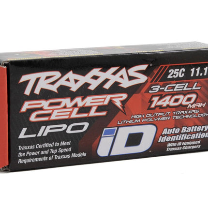 Traxxas 2823X 3S "Power Cell" 25C LiPo Battery w/iD Traxxas Connector (11.1V/1400mAh) TRA2823X