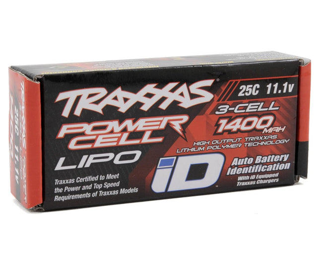 Traxxas 2823X 3S "Power Cell" 25C LiPo Battery w/iD Traxxas Connector (11.1V/1400mAh) TRA2823X