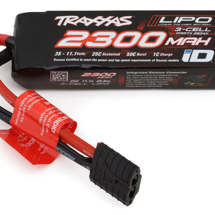 Traxxas 2824X 3S "Power Cell" 25C LiPo Battery (11.1V/2300mAh) w/iD Connector TRA2824X
