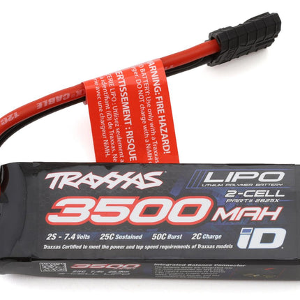 Traxxas 2825X 2S "Power Cell" 25C LiPo Battery w/iD Connector (7.4V/3500mAh) TRA2825X