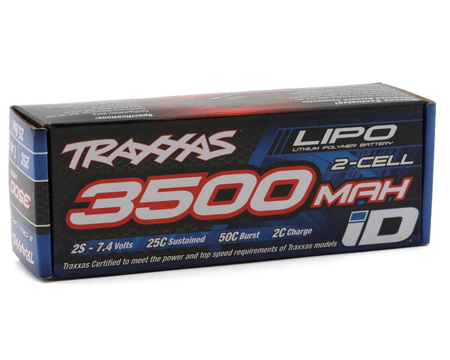 Traxxas 2825X 2S "Power Cell" 25C LiPo Battery w/iD Connector (7.4V/3500mAh) TRA2825X