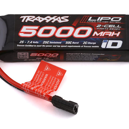 Traxxas 2842X 2S "Power Cell" 25C Lipo Battery w/iD Traxxas Connector (7.4V/5000mAh) TRA2842X