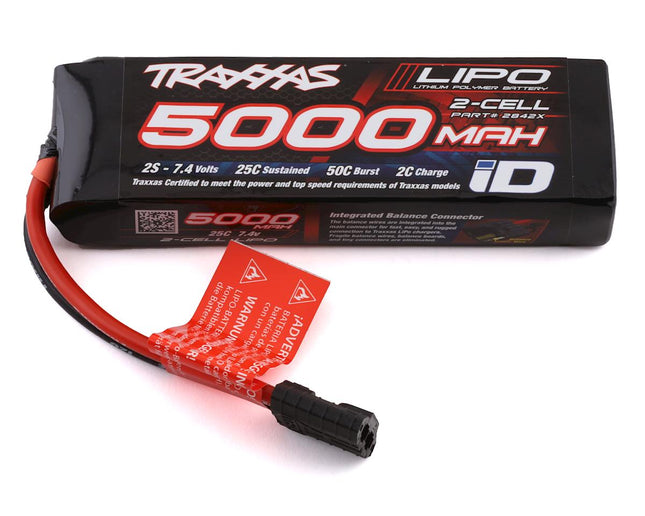 Traxxas 2842X 2S "Power Cell" 25C Lipo Battery w/iD Traxxas Connector (7.4V/5000mAh) TRA2842X