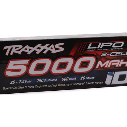 Traxxas 2842X 2S "Power Cell" 25C Lipo Battery w/iD Traxxas Connector (7.4V/5000mAh) TRA2842X