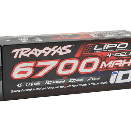 Traxxas 2890X 4S "Power Cell" 25C LiPo Battery w/iD Traxxas Connector (14.8V/6700mAh) TRA2890X
