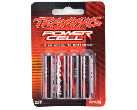 Traxxas 2914 Power Cell AA Alkaline Batteries (4) TRA2914