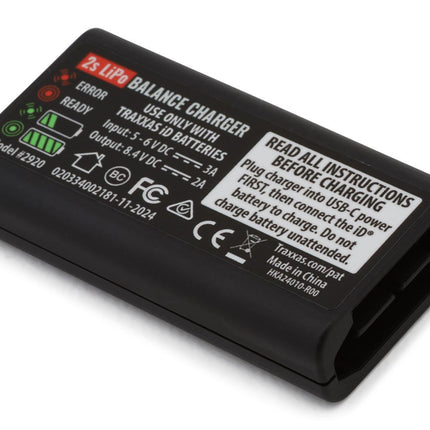 Traxxas 2920 USB-C 2S Lipo Charger w/iD® Connector TRA2920