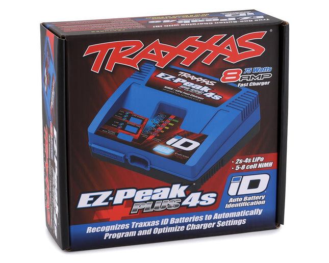 Traxxas 2981 EZ-Peak Plus 4S Multi-Chemistry Battery Charger w/Auto iD (4S/8A/75W) TRA2981