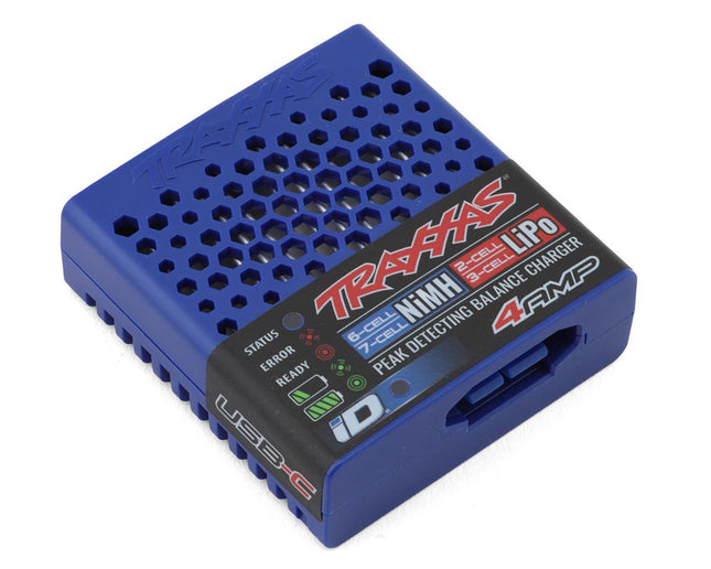 Traxxas 2985 USB-C Multi-Chemistry Battery Charger w/Auto iD (3S/4A/40W) TRA2985