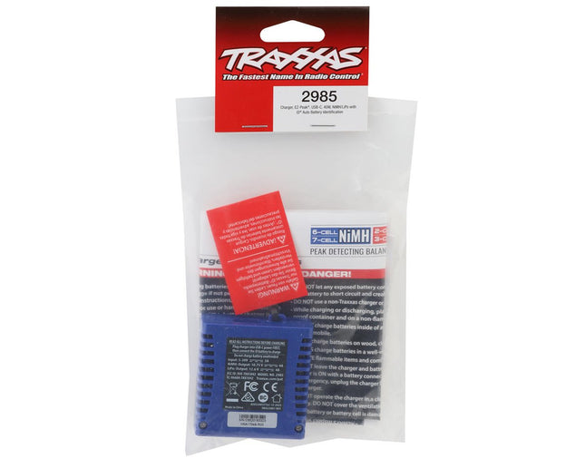 Traxxas 2985 USB-C Multi-Chemistry Battery Charger w/Auto iD (3S/4A/40W) TRA2985