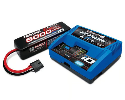 Traxxas 2996X EZ-Peak Live 4S "Completer Pack" Battery Charger w/One Power Cell Battery (5000mAh) TRA2996X