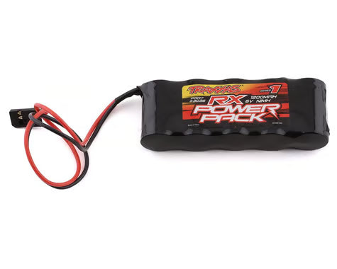 Traxxas 3036 5-Cell Flat Receiver NiMH Battery Pack (6.0V/1100mAh) TRA3036
