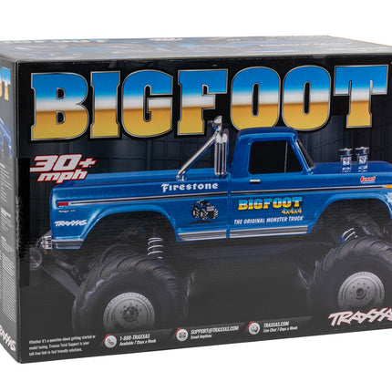 Traxxas "Bigfoot" No.1 HD Original RTR 1/10 2WD Electric Monster Truck w/XL-5 ESC, TQ 2.4GHz Radio, Battery & USB-C Charger TRA36234-8