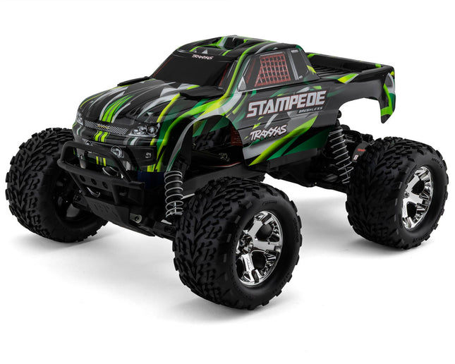 Traxxas Stampede BL-2s HD RTR 1/10 2WD Brushless Monster Truck w/BL-2s ESC & TQ 2.4GHz Radio TRA36354-4