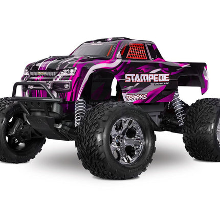 Traxxas Stampede BL-2s HD RTR 1/10 2WD Brushless Monster Truck w/BL-2s ESC & TQ 2.4GHz Radio TRA36354-4
